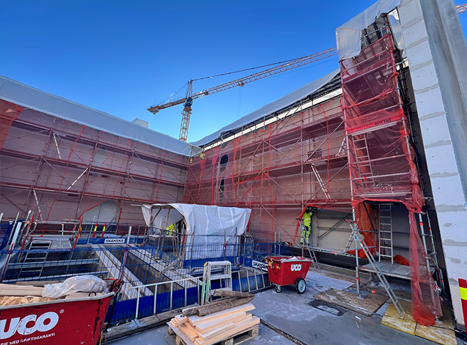 Nybygg av transformatorstasjon og elektrisk ledning m.m. fra Samnanger til Fitjar