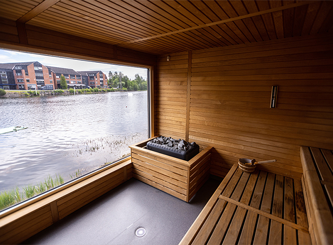 Sagbruksveien - Badstue og servicebygg