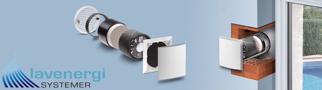 Boligventilasjon – Uten plasskrevende tekniske installasjoner