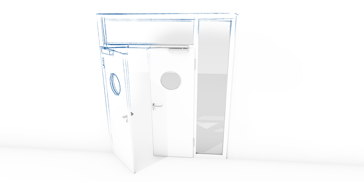 Fleksibel prosjektering med BIM-dør-objekter fra GEZE