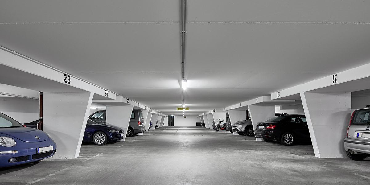 Parkeringshus – Spar opptil 90% energi med sensorstyrt belysning og intelligent trådløs kommunikasjon