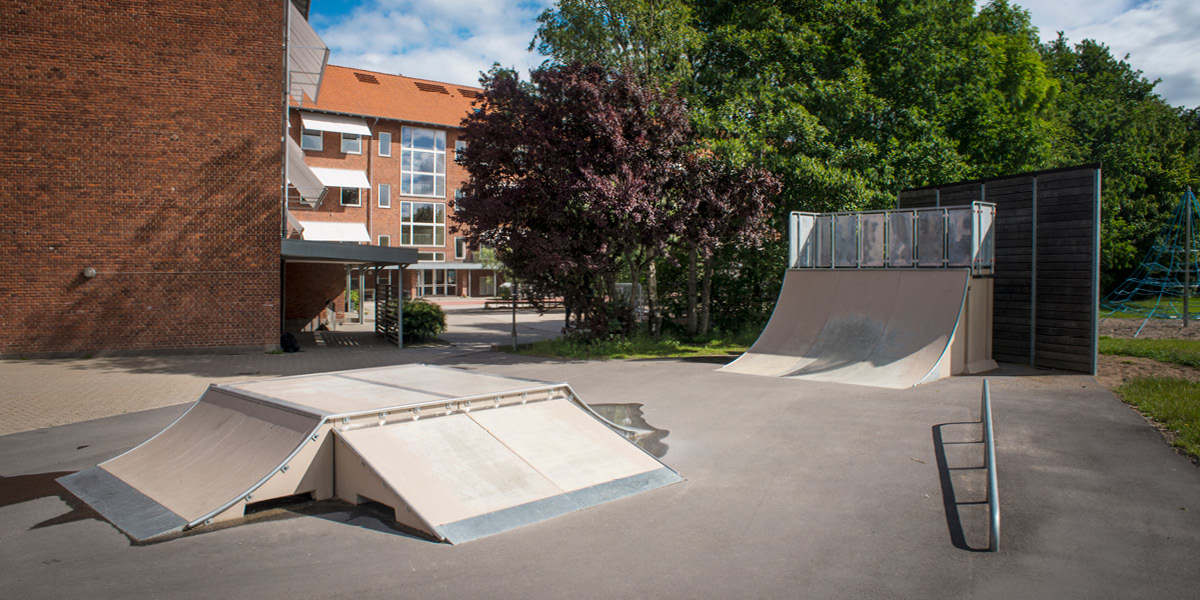 Flyttbare skateramper i betong