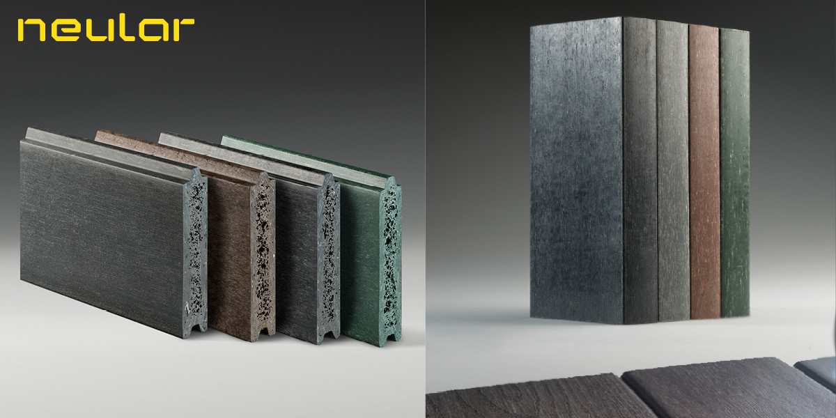 NEULAR -  Vedlikeholdsfrie planker i resirkulert materiale