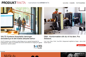 SALTO SPACE for hotellsektoren – DNA kontormøbler – Mobile beredskapstraller – Fallunderlag – Molift Rail Sytem