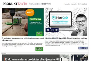 ESSDECK Max | MagiCAD Cloud Selection | Kledningsnyheter | Kork fallunderlag | Fiberoptiske anlegg