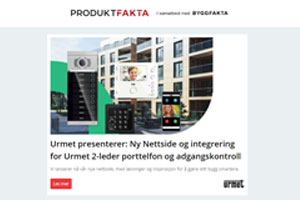 Urmet presenterer ny nettside| Slik produseres massivtre hos Splitkon | Skarpnes Flat solcelletakstein