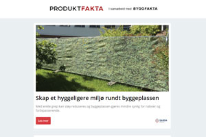 Skap et hyggeligere miljø rundt byggeplassen | Resirkulerbar dekkeplate til ditt prosjekt