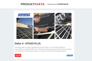 DELTA ® -VITAXX PLUS | Spar energi med fasaden| Bærekraftige MDF produkter