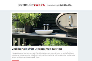 Vedlikeholdsfritt uterom | Reduser energiforbruket | Terrasse med skjult innfesting