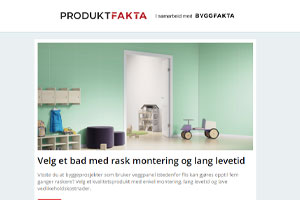 Raskt montert bad | Sedum i kassett | Listefri løsning