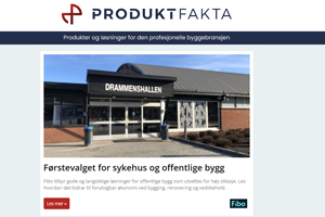 Førstevalget for offentlige bygg | Forener kunst og arkitektur | Sikre taket med app