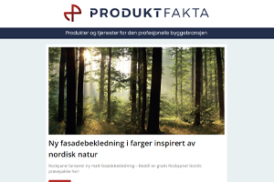 Ny matt fasadebekledning | Maskinutleie i lommen | Bedret læringsmiljøet