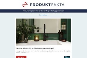 Nyheter til bad og kjøkken | Smart, sikkert og sømløst | Trygg rekkverksløsning