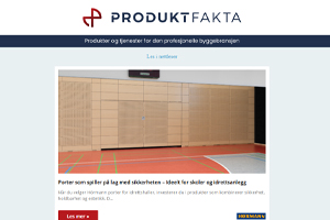 På lag med sikkerheten | Enkel og smart avfallshåndtering | Fasadelogoer med LED