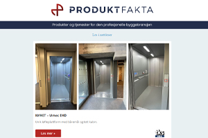 NYHET: Unik løfteplattform | Grønne tak | Fremtidens fagrom