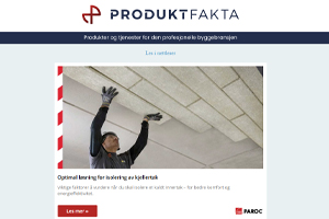 Optimal løsning for isolering | Smartere montering | Lanserer to nye kraftpakker