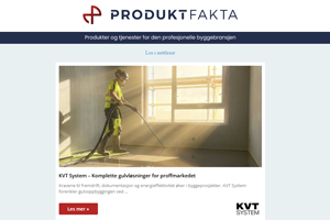 Komplette gulvløsninger | Lanserer den nye smartlåsen | Umiddelbar brannstopp