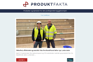 Løfter nye Lund skole | Fleksible baderomsløsninger | Dokumentert iboende brannmotstand