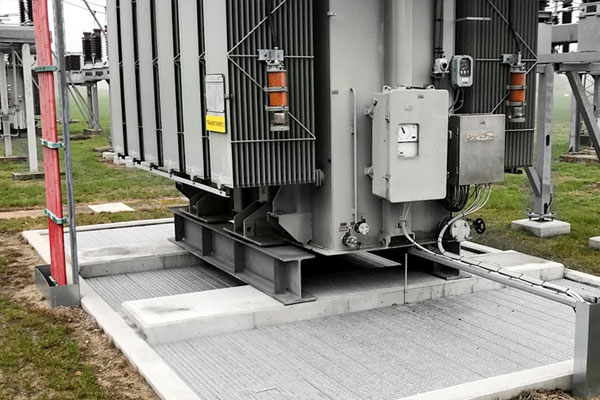 Fire Protection Gratings Electrical Substation Energidanmark