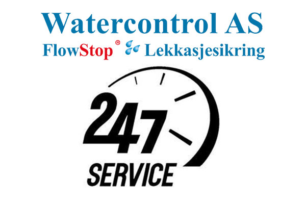 24/7 Support på FlowStop lekkasjestoppere