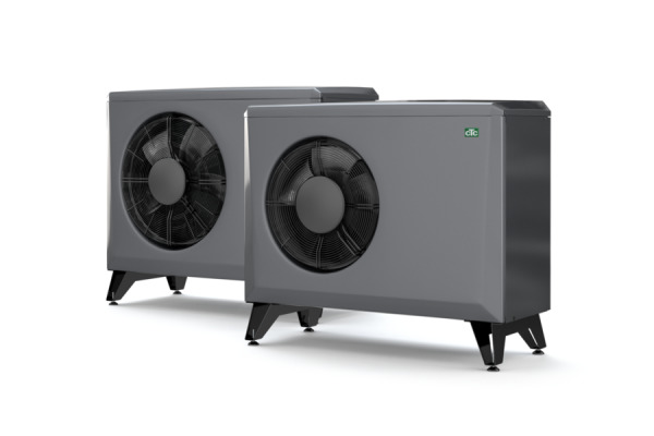 Luft-/vann-varmepumper