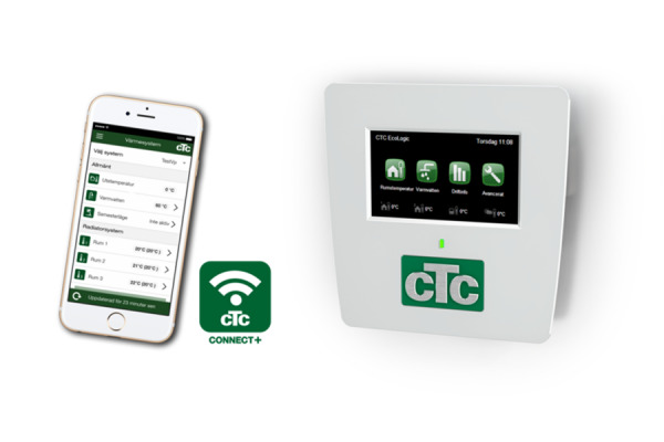 Styring for CTC-varmepumper