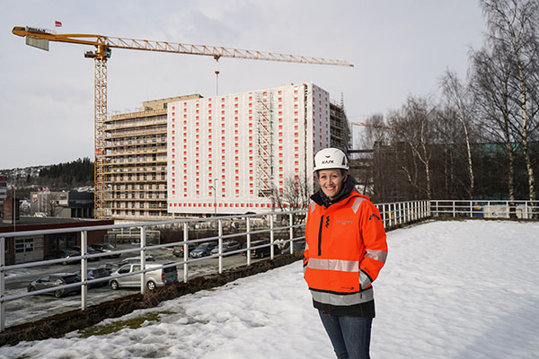 ALO på Sluppen kles med miljøvennlig teglstein