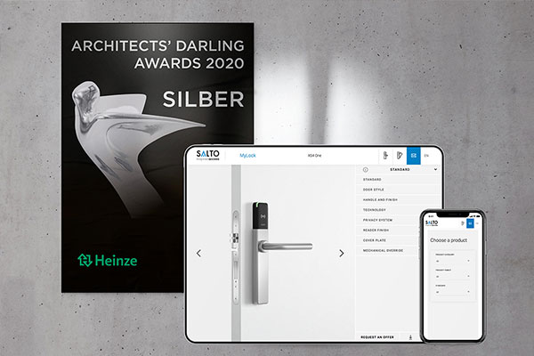 Architects darling award for MyLock by SALTO