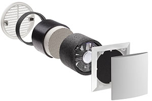 Balansert ventilasjon – Rett i veggen