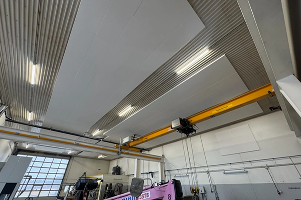 Bedre arbeidsmiljø hos Northcut – omfattende støydemping i industrihall