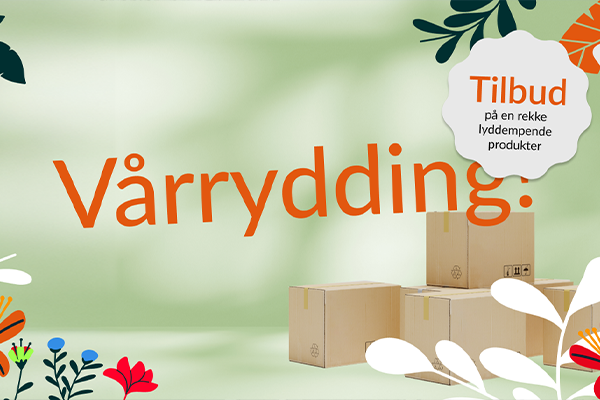 Best pris på lyddempende produkter til alle typer bygg og prosjekter