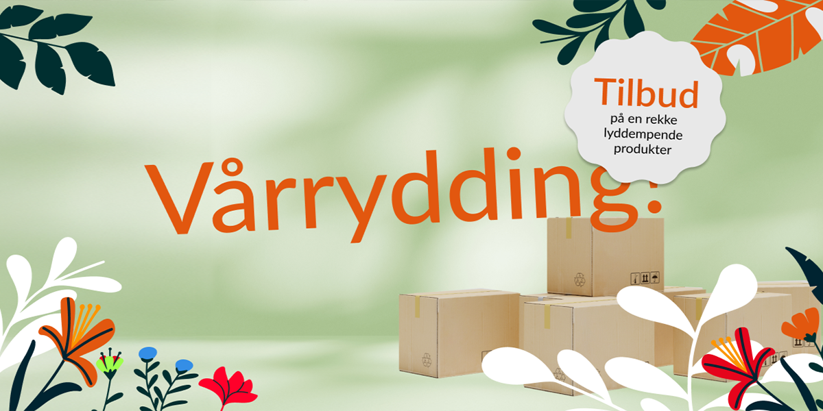Best pris på lyddempende produkter til alle typer bygg og prosjekter