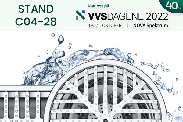 Blücher Norge AS – Møt oss på VVS Dagene 2022