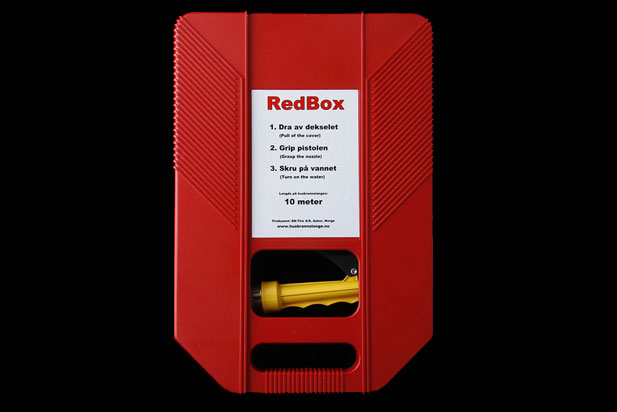 RedBox husbrannslange 10 meter