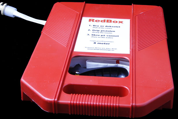 RedBox husbrannslange 12 meter