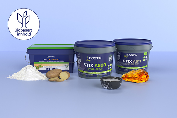 Bostiks biobaserte lim