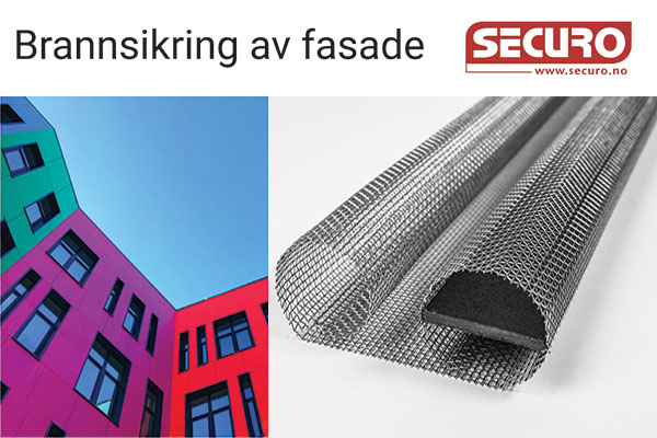 Brannsikring av fasade