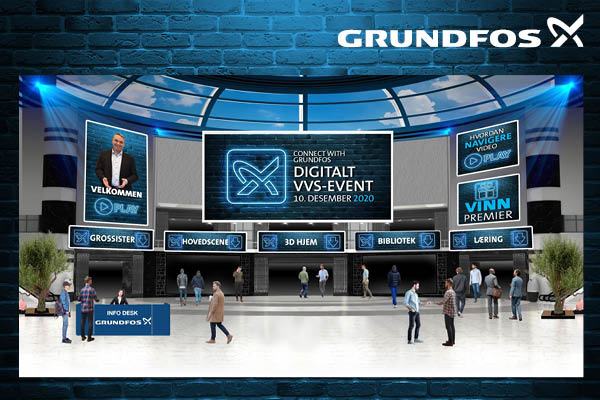 Connect with Grundfos – et heldigitalt VVS-Event!