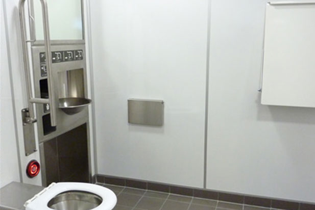 Modulet – innbygningsmoduler for offentlige toaletter
