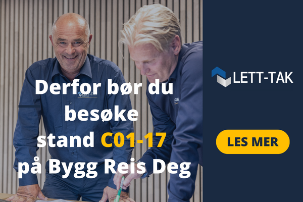 Derfor bør du besøke stand C01-17 på Bygg Reis Deg