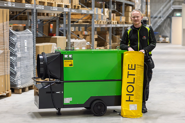 Effektiv oppvarming i kaldt klima