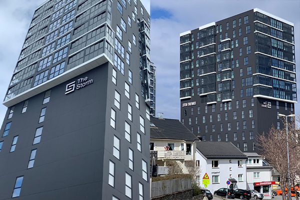 Eksklusivt byggeprosjekt i Bodø: The Storm imponerer med EQUITONE [pictura]