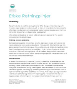 Etiske retningslinjer