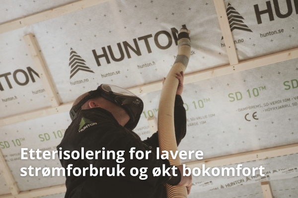 Etterisolering for lavere strømforbruk og økt bokomfort