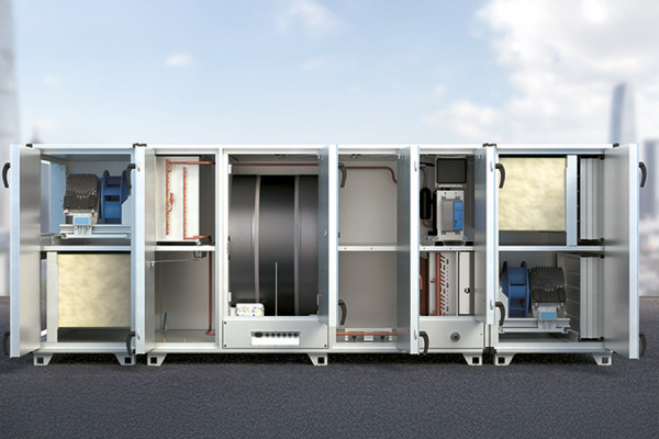 Seksjonsoppbygde aggregater