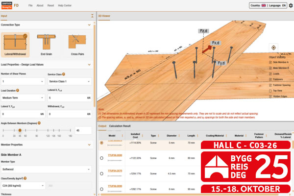 Fastener Designer – Beregn festemidler enkelt