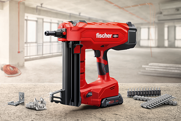 FXC 85 – fischer Batteridrevet boltepistol for rask montering i betong og stål