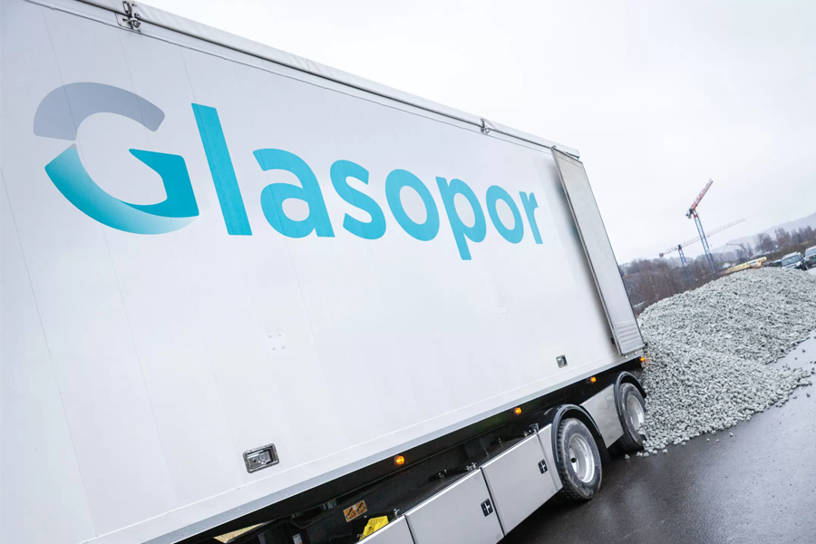 Glasopor skumglass i bulk