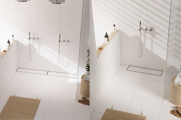 Hjelp med installasjon av linjegulvavløpet