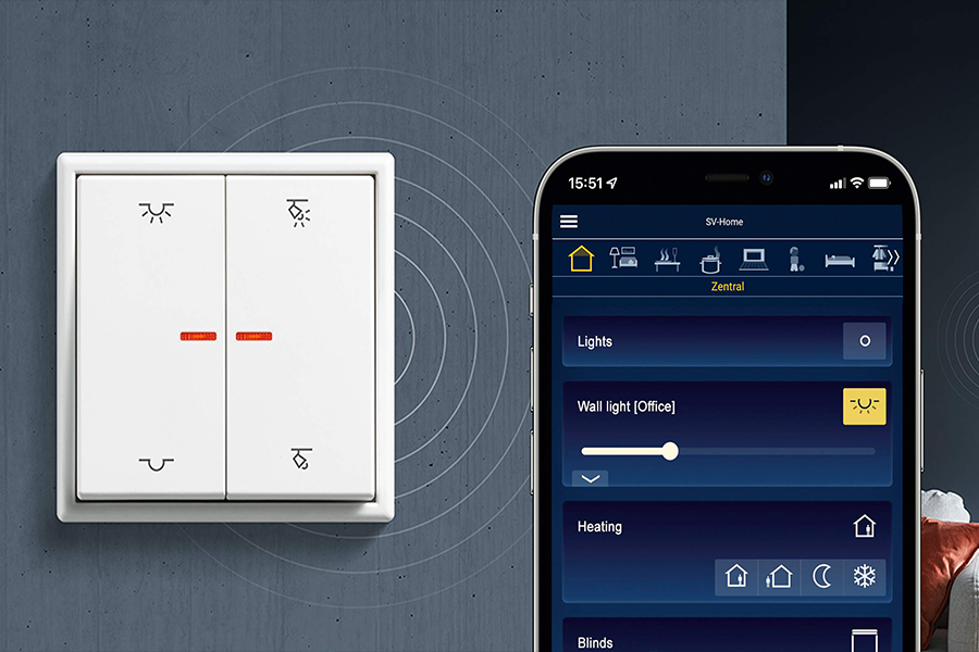 KNX RF Bryter